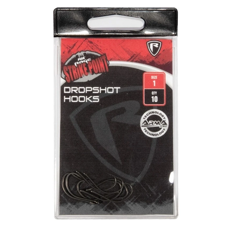Fox Rage Strike Point Dropshot Hooks